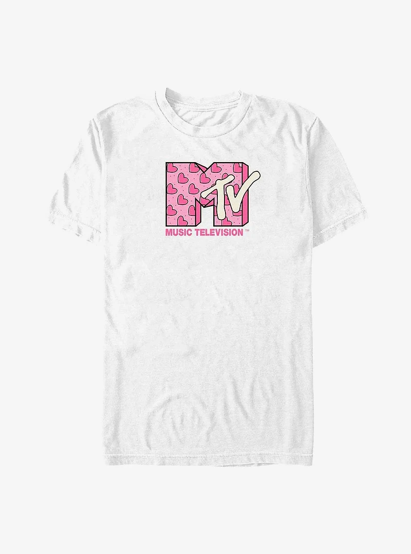 MTV Heart Logo Big & Tall T-Shirt
