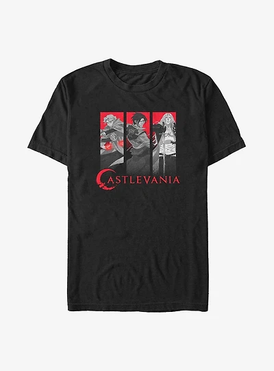Castlevania Trio Box Up Big & Tall T-Shirt