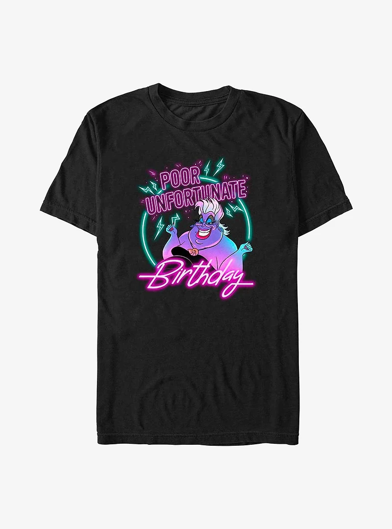 Disney The Little Mermaid Ursula Unfortunate Birthday Big & Tall T-Shirt