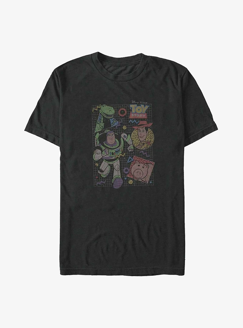 Disney Pixar Toy Story 90's Crew Big & Tall T-Shirt