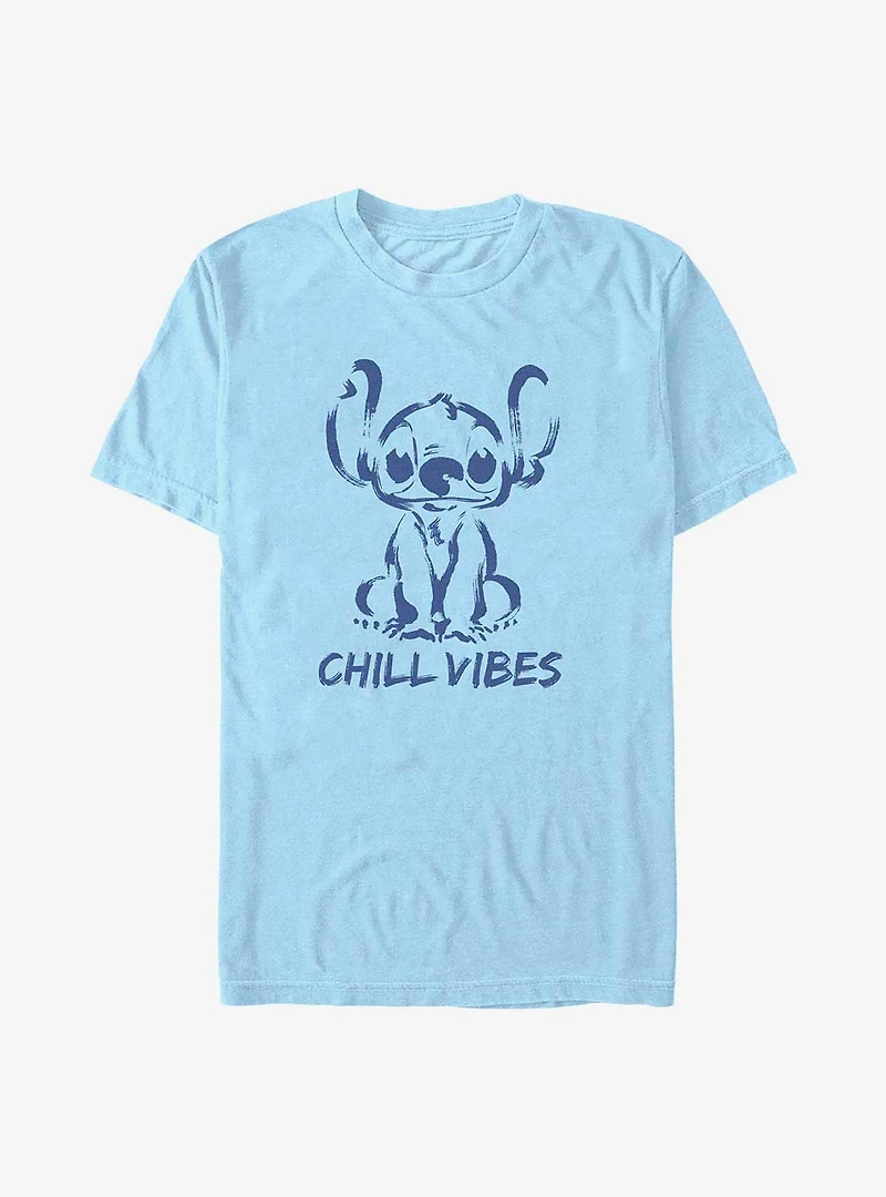 Disney Lilo & Stitch Chill Vibes Artsy T-Shirt