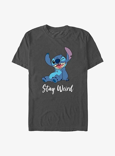 Disney Lilo & Stitch Stay Weird Wink T-Shirt