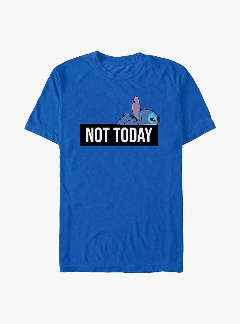 Disney Lilo & Stitch Not Today Laying T-Shirt