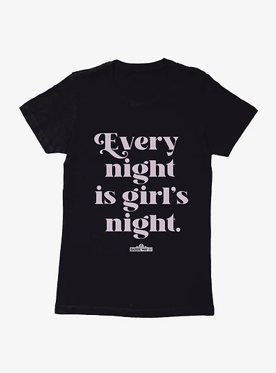 Barbie The Movie Girls Night Womens T-Shirt