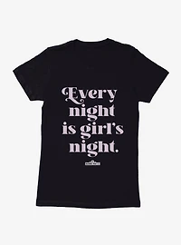 Barbie The Movie Girls Night Womens T-Shirt
