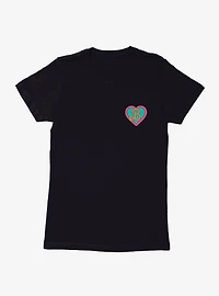 Barbie The Movie Heart Womens T-Shirt