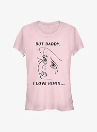 Disney The Little Mermaid Ariel But Daddy I Love Him Girls T-Shirt
