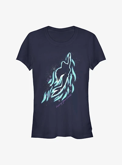 Disney The Little Mermaid Making Waves To Be Part Of Your World Girls T-Shirt