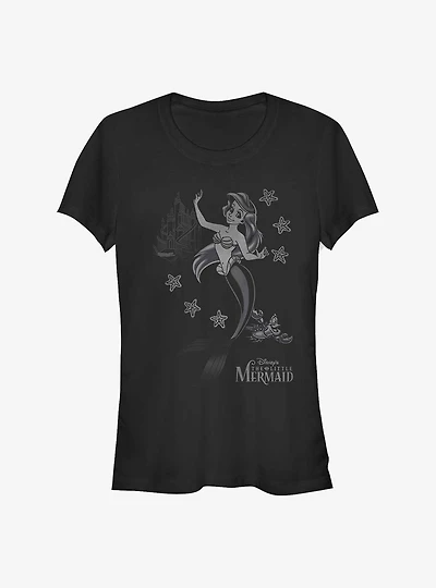 Disney The Little Mermaid Ariel Flash Girls T-Shirt