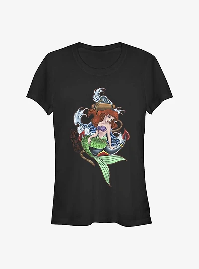 Disney The Little Mermaid Under The Sea Girls T-Shirt