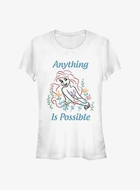 Disney The Little Mermaid Anything Is Possible Girls T-Shirt