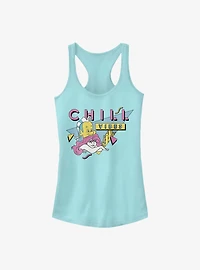 Disney The Little Mermaid 90's Ariel Chill Vibes Girls Tank