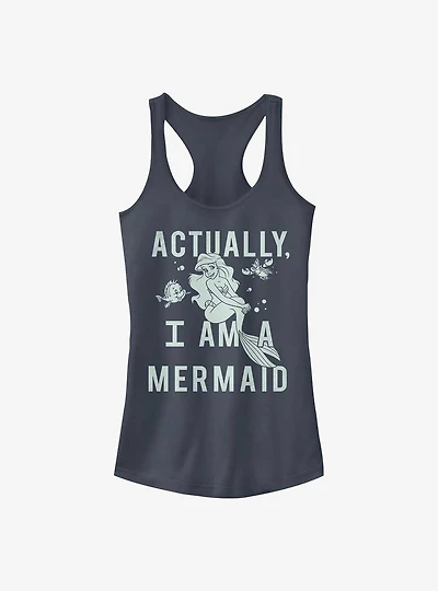 Disney The Little Mermaid Actually A Mermaid Girls Tank