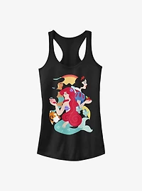 Disney The Little Mermaid Lovely Ladies Girls Tank