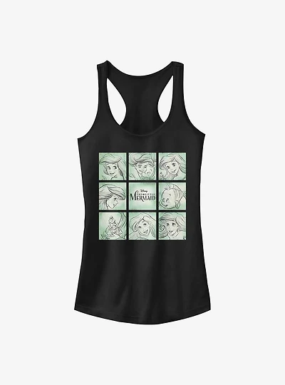 Disney The Little Mermaid Ariel Sketches Girls Tank