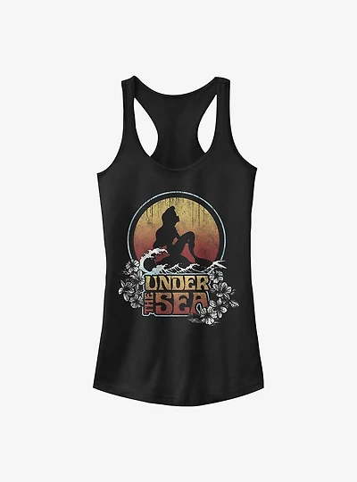 Disney The Little Mermaid Under Sunset Girls Tank
