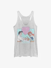 Disney The Little Mermaid Eric Loves Ariel Girls Tank