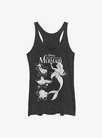 Disney The Little Mermaid Ariel And Friends Girls Tank Top