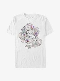 Disney The Little Mermaid Pastel Mermaid Shells T-Shirt