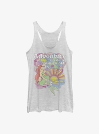 Disney The Little Mermaid Adventure Is Where Your Heart Girls Tank