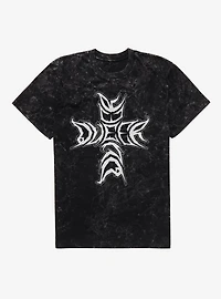 Pride Queer Cross Mineral Wash T-Shirt