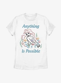 Disney The Little Mermaid Anything Is Possible Womens T-Shirt