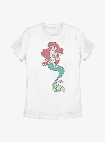Disney The Little Mermaid Ariel Big Vintage Womens T-Shirt