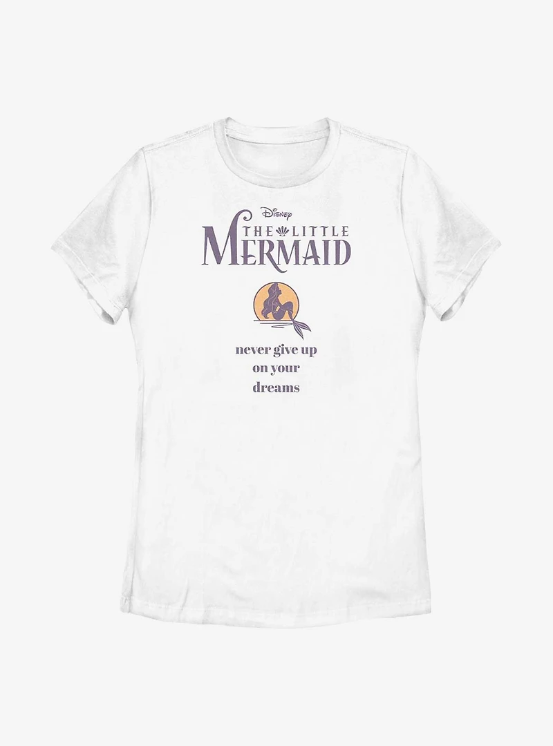 Disney The Little Mermaid Ariel Dreams Womens T-Shirt