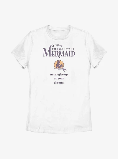 Disney The Little Mermaid Ariel Dreams Womens T-Shirt
