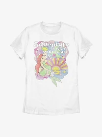 Disney The Little Mermaid Adventure Is Where Your Heart Womens T-Shirt