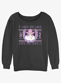 Care Bears Cheer Bear 82 Girls Slouchy Sweatshirt