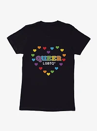 Pride Queer Hearts Womens T-Shirt