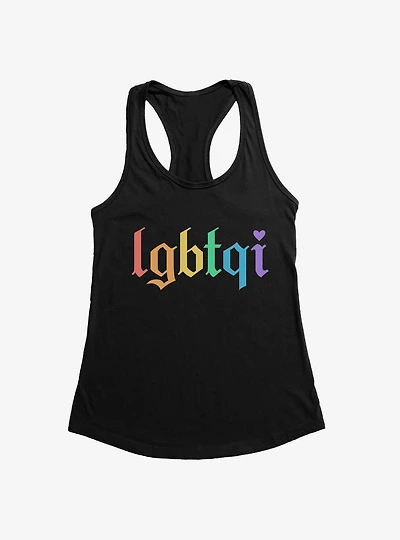 Pride LGBTQI Rainbow Womens Tank Top