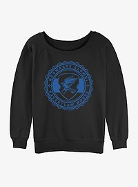 Harry Potter Hogwarts Alumni Ravenclaw Womens Slouchy Sweatshirt