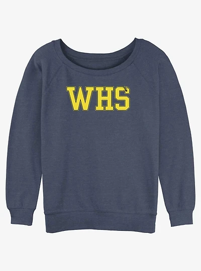 Yellowjackets WHS High School Logo Womens Slouchy Sweatshirt