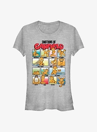 Garfield Emotions Of Garfield Girls T-Shirt