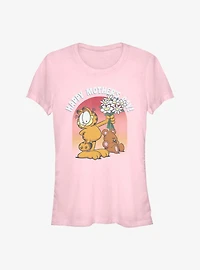 Garfield & Pooky Mom's Day Girls T-Shirt