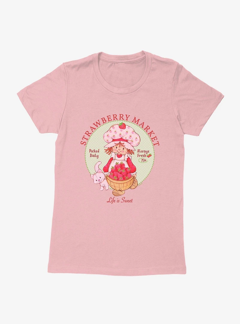 Strawberry Shortcake Market Womens T-Shirt