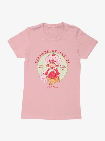 Strawberry Shortcake Market Womens T-Shirt