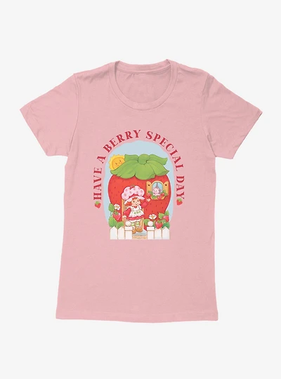 Strawberry Shortcake Berry Special Day Womens T-Shirt