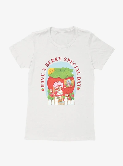 Strawberry Shortcake Berry Special Day Womens T-Shirt