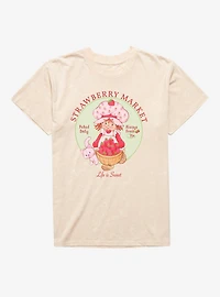 Strawberry Shortcake Market Mineral Wash T-Shirt