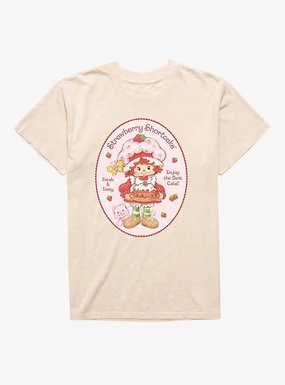 Strawberry Shortcake Fresh & Tasty Mineral Wash T-Shirt