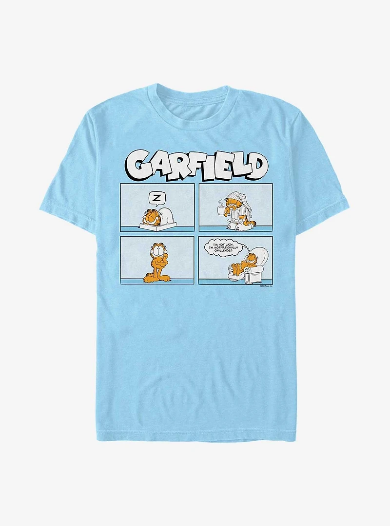 Garfield Not Lazy Comic T-Shirt