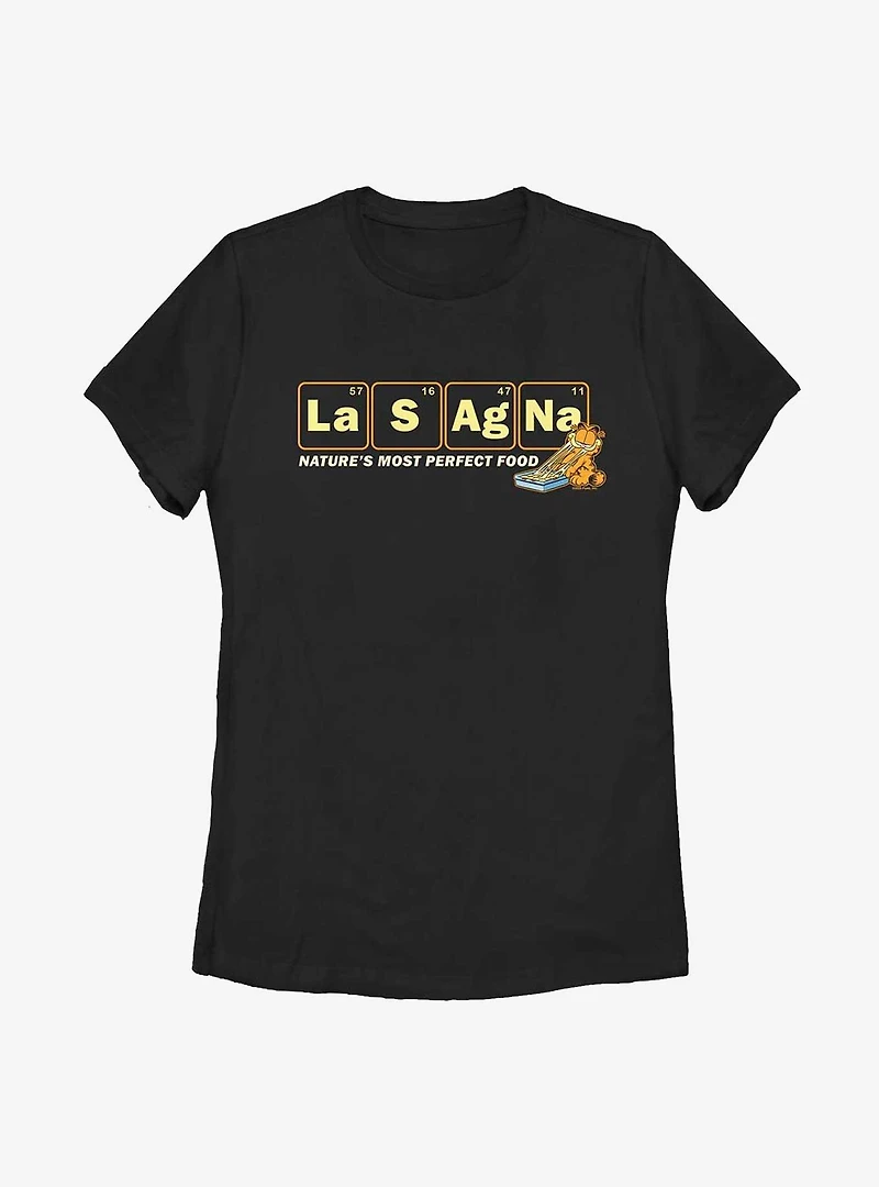 Garfield Lasagna Periodic Women's T-Shirt