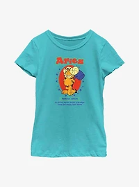 Garfield Aries Horoscope Youth Girl's T-Shirt