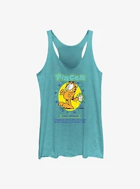 Garfield Pisces Horoscope Womens Tank Top
