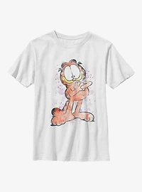 Garfield Watercolor Tabby Youth T-Shirt