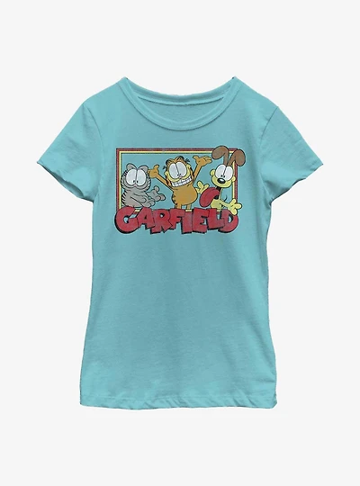 Garfield Nermal and Odie Youth Girl's T-Shirt