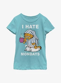 Garfield I Hate Mondays Youth Girl's T-Shirt